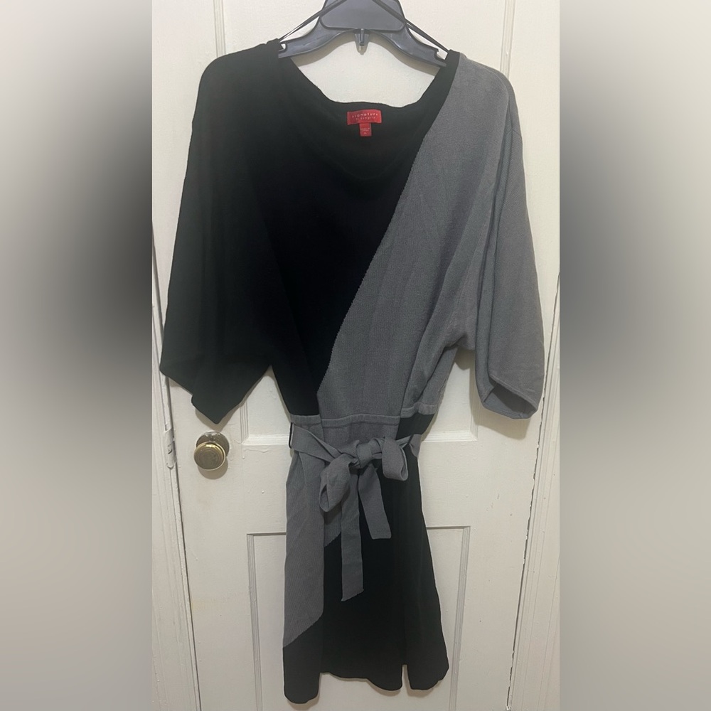 Signature by Sangria sweater dress.